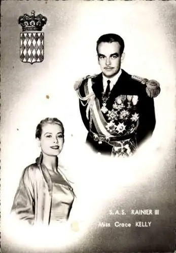 Maximum Ak Fürst Rainier III von Monaco, Grace Kelly