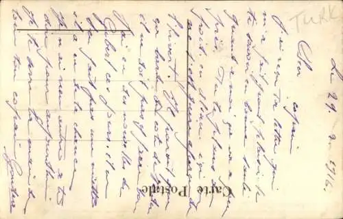 Ak Frau in türkischer Tracht, Portrait