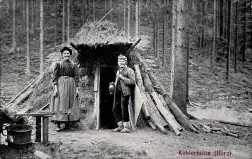 Ak Köhlerhütte im Thüringer Wald