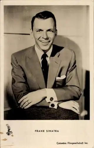 Ak Schauspieler und Sänger Frank Sinatra, Portrait, Verdammt in alle Ewigkeit