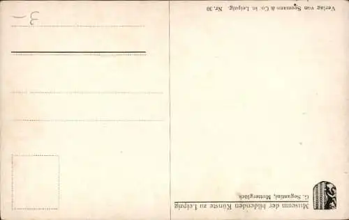 Künstler Ak Segantini, Giovanni, Mutterglück, Mutter mit Kind