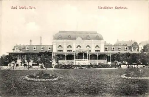 Ak Bad Salzuflen in Lippe, Fürstliches Kurhaus