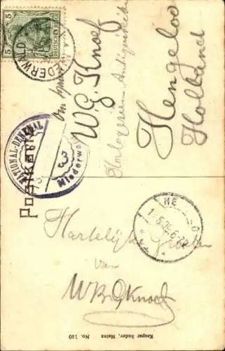 Ak Rüdesheim am Rhein, Ortsansicht