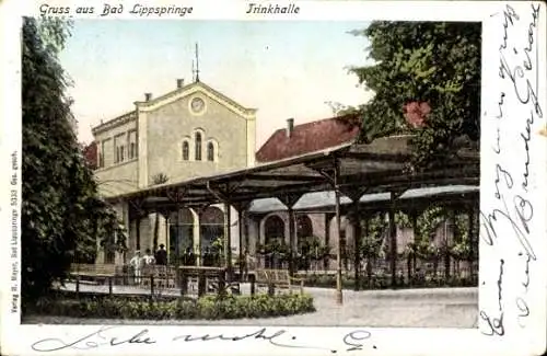 Ak Bad Lippspringe in Westfalen, Trinkhalle