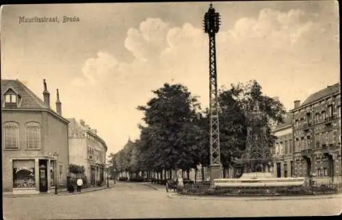 Ak Breda Nordbrabant Niederlande, Mauritsstraat