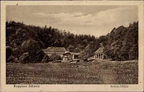 Ak Boltenmühle Gühlen Glienicke Neuruppin in Brandenburg, Gesamtansicht