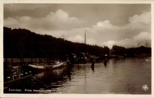 Ak Zaandam Zaanstad Nordholland, Prins Hendrikkade