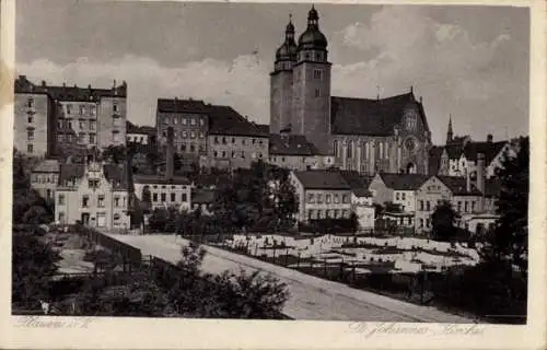 Ak Plauen im Vogtland, St. Johanneskirche