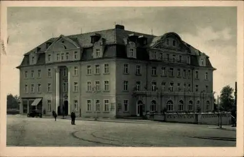 Ak Glauchau in Sachsen, Hotel-, Wein- und Bier-Restaurant (Kaffee) Glauchauer Hof