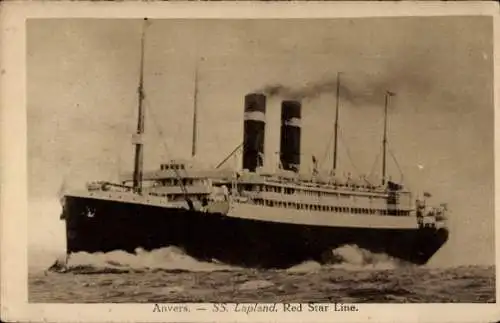 Ak SS Lapland, Red Star Line