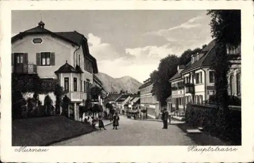 Ak Murnau am Staffelsee, Hauptstraße