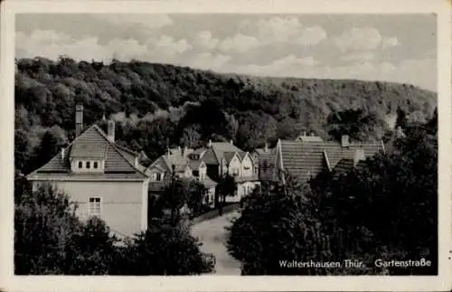 Ak Waltershausen in Thüringen, Gartenstraße