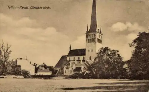 Ak Tallinn Reval Estland, Sankt Olev Kirche