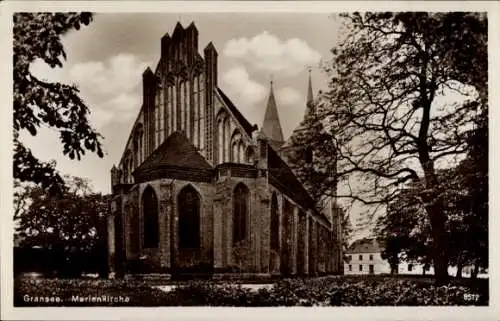 Ak Gransee in der Mark, Marienkirche