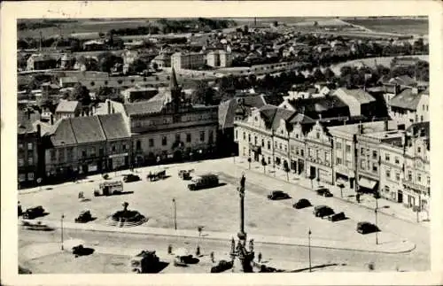 Ak Havlíčkův Brod Německý Brod Deutschbrod Region Hochland, Marktplatz