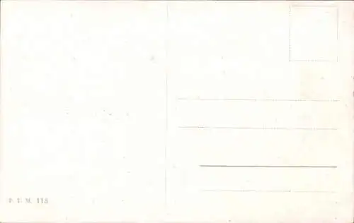 Künstler Ak Der Flieger, küssendes Liebespaar, Abschied