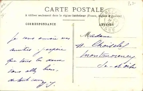 Ak Katzenfamilie, Katzen im Korb