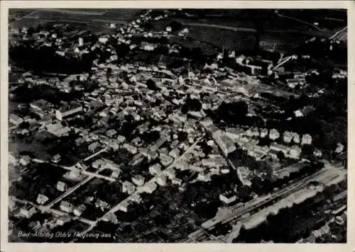 Ak Bad Aibling in Oberbayern, Fliegeraufnahme