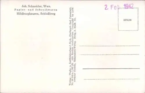 Ak Hildburghausen in Thüringen, Fliegeraufnahme