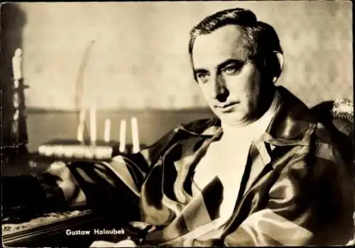 Ak Schauspieler Gustaw Holoubek, Portrait, Goya, Defa Film