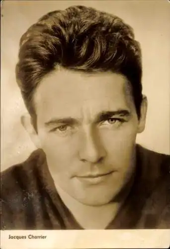 Ak Schauspieler Jacques Charrier, Portrait, Film Babette zieht in den Krieg