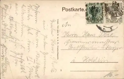 Ak Bad Cannstatt Stuttgart in Württemberg, Bahnhofstraße, Bayrischer Hof, Straßenbahn