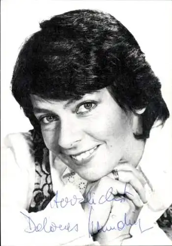 Ak Schauspielerin Dolores Schmidinger, Portrait, Autogramm