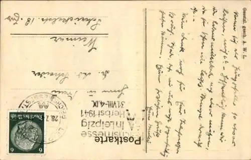 Präge Ak Komponist Richard Wagner, Lohengrin, Oper