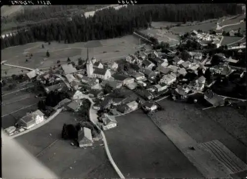 Ak Fischen im Allgäu Schwaben, Fliegeraufnahme