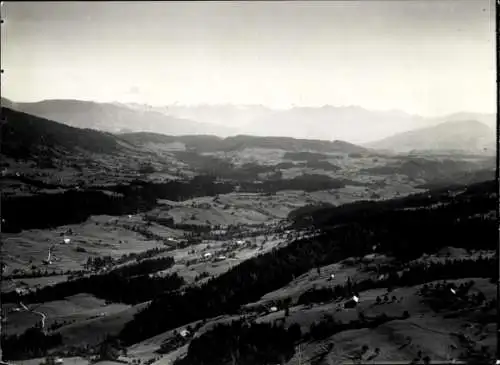 Foto Weißach Oberstaufen im Allgäu, Fliegeraufnahme