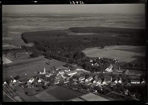 Foto Ichenhausen in Schwaben, Fliegeraufnahme