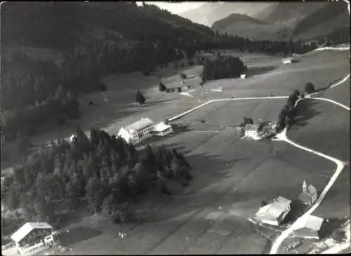 Ak Oberjoch Bad Hindelang im Oberallgäu, Fliegeraufnahme