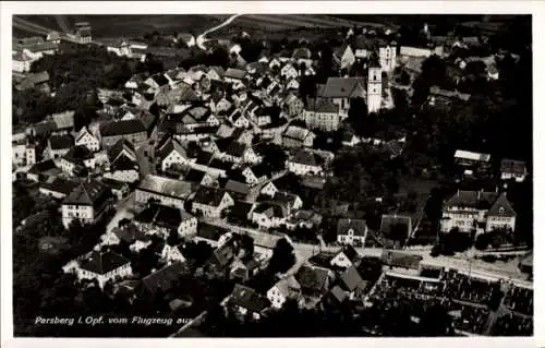 Ak Parsberg in der Oberpfalz, Fliegeraufnahme