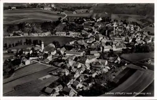 Ak Laaber in der Oberpfalz, Fliegeraufnahme