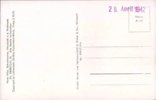 Ak Neustadt an der Waldnaab, Fliegeraufnahme