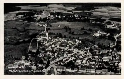 Ak Hohenwart in Oberbayern, Fliegeraufnahme