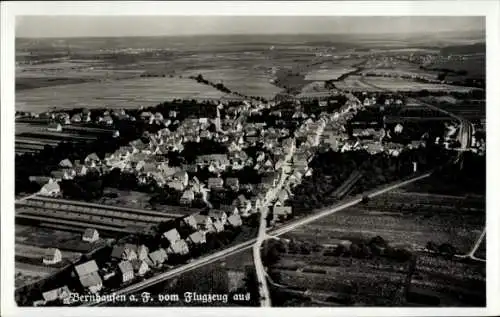 Ak Bernbeuren in Oberbayern, Fliegeraufnahme