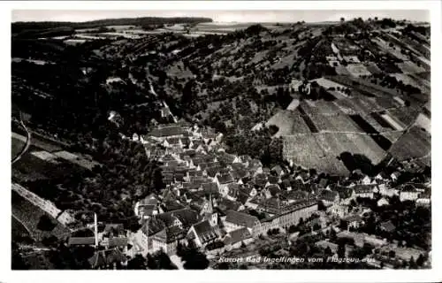 Ak Ingelfingen in Württemberg, Fliegeraufnahme