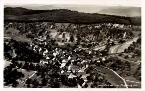 Ak Hößlinswart Berglen in Württemberg, Fliegeraufnahme