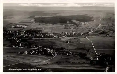 Ak Allmendingen in Württemberg, Fliegeraufnahme