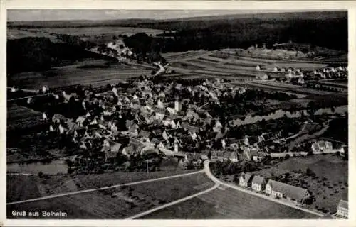 Ak Bolheim Herbrechtingen in Württemberg, Fliegeraufnahme