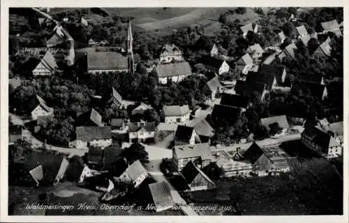 Ak Waldmössingen Schramberg im Schwarzwald, Fliegeraufnahme