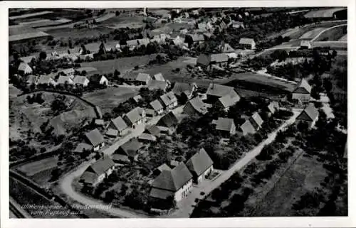 Ak Wittlensweiler Freudenstadt im Schwarzwald, Fliegeraufnahme