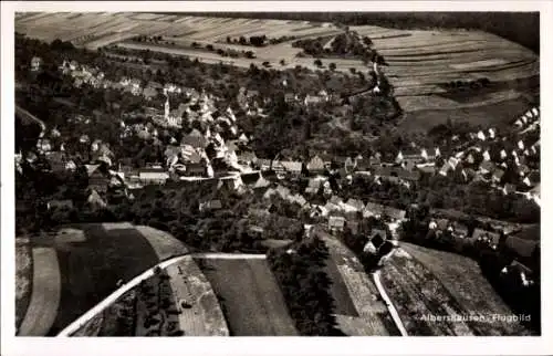 Ak Albershausen in Württemberg, Fliegeraufnahme