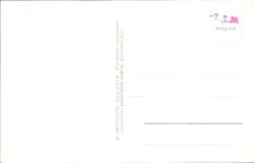 Ak Röthenbach im Allgäu, Fliegeraufnahme, Bahnhof