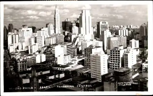 Foto Ak São Paulo Brasilien, Panorama Innenstadt