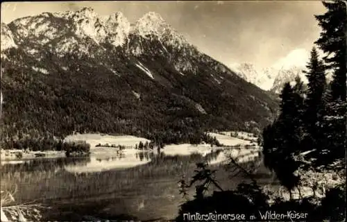 Foto Ak Scheffau am Wilden Kaiser Tirol, Hintersteiner See