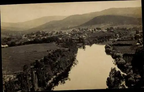 Foto Ak Hobart Tasmanien Australien, Panorama