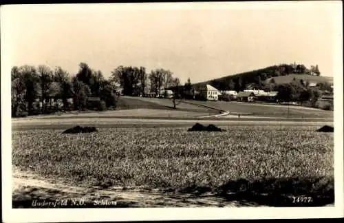 Foto Ak Hadersfeld Niederösterreich, Schloss