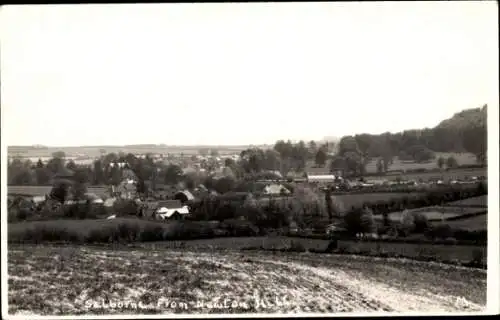 Foto Ak Selborne Hampshire England, Panorama